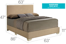 Load image into Gallery viewer, Elegant Platform Bed For Relaxed Spaces