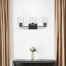 Load image into Gallery viewer, Livvy 3-Light Vanity - Matte Black