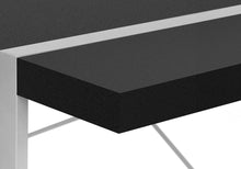Load image into Gallery viewer, 49" Black and Silver Computer Desk