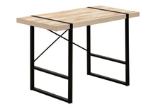 Load image into Gallery viewer, 49" Natural and Black Computer Desk