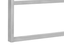 Load image into Gallery viewer, 49" Gray and Silver Computer Desk