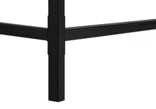 Load image into Gallery viewer, 47" Taupe and Black Wood and Metal H-Shape Computer Desk With Two Drawers