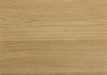 Load image into Gallery viewer, 47" Natural and White Wood and Metal H-Shape Computer Desk With Two Drawers