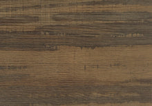 Load image into Gallery viewer, 47" Brown and Black Wood and Metal Sled Computer Desk