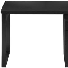 Load image into Gallery viewer, 47" Black Computer Desk With Three Drawers