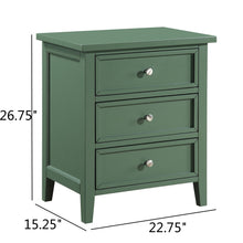 Load image into Gallery viewer, Luca - 3 Drawer Nightstand