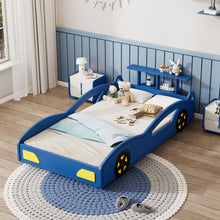 Load image into Gallery viewer, Race Car Platform Bed & Wheels