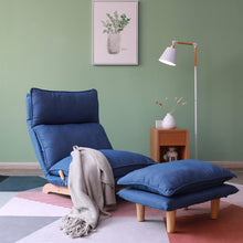 Load image into Gallery viewer, Single Lazy Sofa Chair Leisure Foldable Reclining Chair