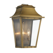 Load image into Gallery viewer, Coventry 2-Light Aged Pocket Wall Light - Brass