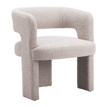 Load image into Gallery viewer, Boucle Contemporary Arm Chair - Beige
