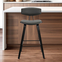 Load image into Gallery viewer, Iron Low Back Bar Height Bar Chair - Gray And Black