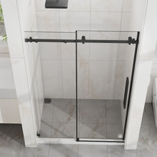 Load image into Gallery viewer, Frameless Tub Sliding Shower Door With Easy Clean Coating