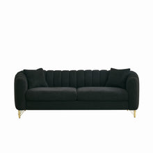 Load image into Gallery viewer, Tufted Oversized Sofa For Living Spaces - Black