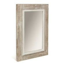 Load image into Gallery viewer, Framed Accent Mirror - Natural / White