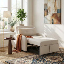 Load image into Gallery viewer, 3 In 1 Convertible Sleeper Sofa Bed For Living Room