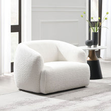 Load image into Gallery viewer, Lucifer - Chair - White Shimmer Chenille