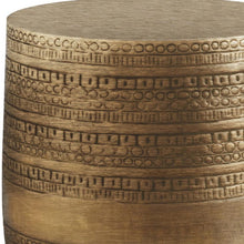 Load image into Gallery viewer, 20" Metal Round End Table - Gold