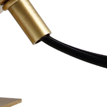 Load image into Gallery viewer, 11" Brass Metal Globe Table Lamp