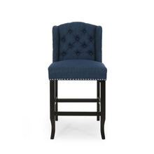 Load image into Gallery viewer, Vienna - Fabric Tufted Counter Stool With Nailhead Accents (Set of 2)
