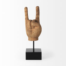 Load image into Gallery viewer, Hand Tabletop Sculpture - Brown