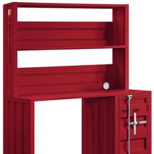 Load image into Gallery viewer, 47" Red Iron Writing Desk