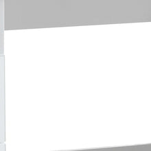 Load image into Gallery viewer, 47" White Wood Writing Desk With Two Drawers