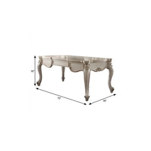 Load image into Gallery viewer, 72" White Wood Executive Desk With Three Drawers