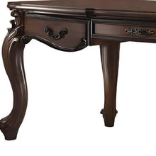 Load image into Gallery viewer, 72" Dark Brown Wood Executive Desk With Three Drawers