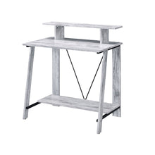Load image into Gallery viewer, 32" Antiqued White Writing Desk