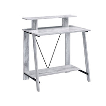 Load image into Gallery viewer, 32" Antiqued White Writing Desk