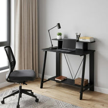 Load image into Gallery viewer, 32" Black Writing Desk