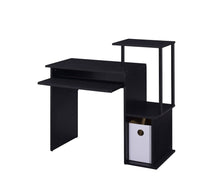Load image into Gallery viewer, 37" Black Computer Desk