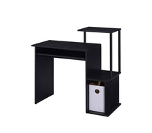 Load image into Gallery viewer, 37" Black Computer Desk