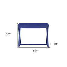 Load image into Gallery viewer, 42" Blue Writing Desk