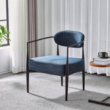 Load image into Gallery viewer, Modern Upholstered Accent Armchair With Pocket Spring Seat