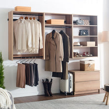 Load image into Gallery viewer, Devi - Wall Mounted Wood Closet System & Modular Units