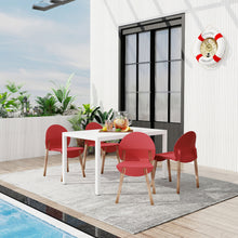 Load image into Gallery viewer, 4 Piece Set Of Single Chairs With Long Table