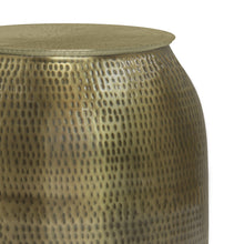 Load image into Gallery viewer, Griffen - Handcrafted Metal Storage Accent Table