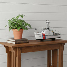 Load image into Gallery viewer, Hand Painted Model Boat (624472) - White