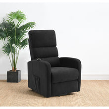 Load image into Gallery viewer, Royston - Upholstered Power Lift Recliner With Remote Comfort - Black