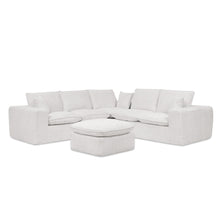 Load image into Gallery viewer, Sectional Sofa With Moveable Ottoman