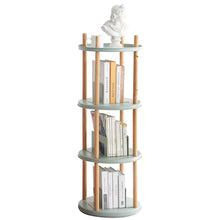 Load image into Gallery viewer, Storage Shelf, 360° Rotating Bookshelf, Bookcase With Large-Capacity Storage Space, Multifunctional Storage Rack, Compact Design For Living Room