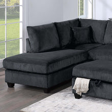 Load image into Gallery viewer, Modern Style Sectional Set With USB Port, Storage Ottoman