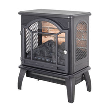 Load image into Gallery viewer, 3D Flame Electric Infrared Quartz Fireplace Stove With Remote Control