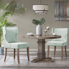 Load image into Gallery viewer, Carson - Wingback Dining Chair - Light Sage Green