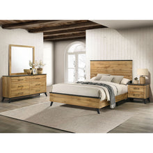 Load image into Gallery viewer, Georgina - 4 Piece Queen Bedroom Set With Trim - Natural