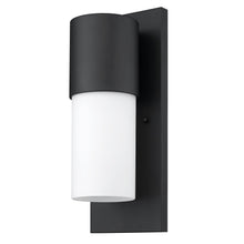 Load image into Gallery viewer, Contemporary Wall Light - Matte Black / White
