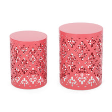 Load image into Gallery viewer, Outdoor Metal Modern Design End Table