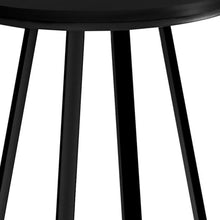 Load image into Gallery viewer, 22" Round End Table - Black