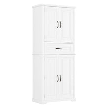 Load image into Gallery viewer, Bathroom Storage Cabinet With Multifunctional Storage Space, Drawer With Slide Rails, Adjustable Shelf